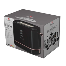 Berlinger Haus BH/9569 fekete- rose gold 2 szeletes kenyérpirító