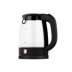 Berlinger Haus BH/9573 üveg 1,7 L-es  fekete- rose gold vízforraló