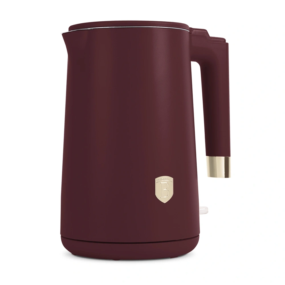 Berlinger Haus BH/9579 1,7L-es matt bordó dupla falú vízforraló
