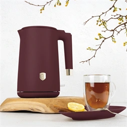 Berlinger Haus BH/9579 1,7L-es matt bordó dupla falú vízforraló