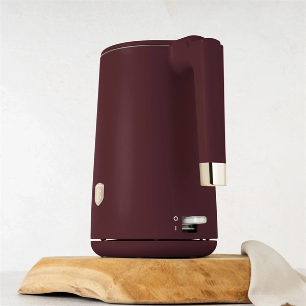 Berlinger Haus BH/9579 1,7L-es matt bordó dupla falú vízforraló