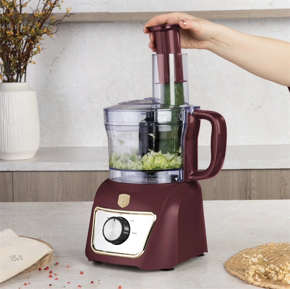 Berlinger Haus BH/9591 8in1 matt bordó konyhai robotgép