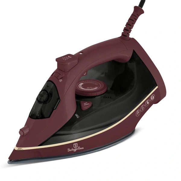 Berlinger Haus BH/9595 matt bordó gőzölős vasaló