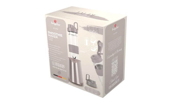 Berlinger Haus BH/9599 570 ml matt taupe smoothie készítő