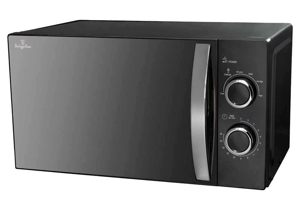 Berlinger Haus BH/9626 700W 20L fekete mechanikus mikrohullámú sütő