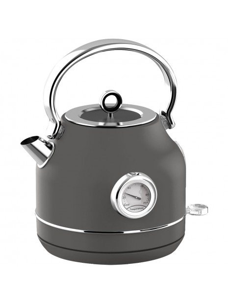 Berlinger Haus BH/9641 hőfok kijelzővel, 1,7L-es matt antracit vízforraló