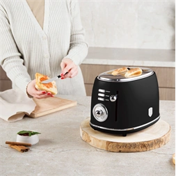 Berlinger Haus BH/9642 matt fekete 2 szeletes kenyérpirító