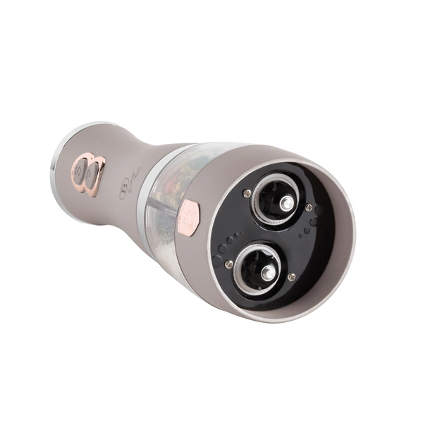 Berlinger Haus BH/9646A-4B matt taupe 2in1 elektromos só- és borsőrlő