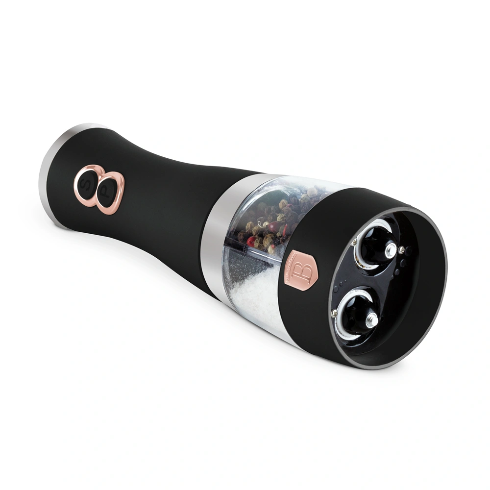 Berlinger Haus BH/9648 fekete- rose gold 2in1 elektromos só- és borsőrlő