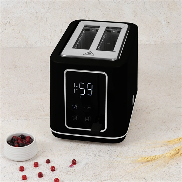 Berlinger Haus BH/9660 fekete digitális 2 szeletes kenyérpirító