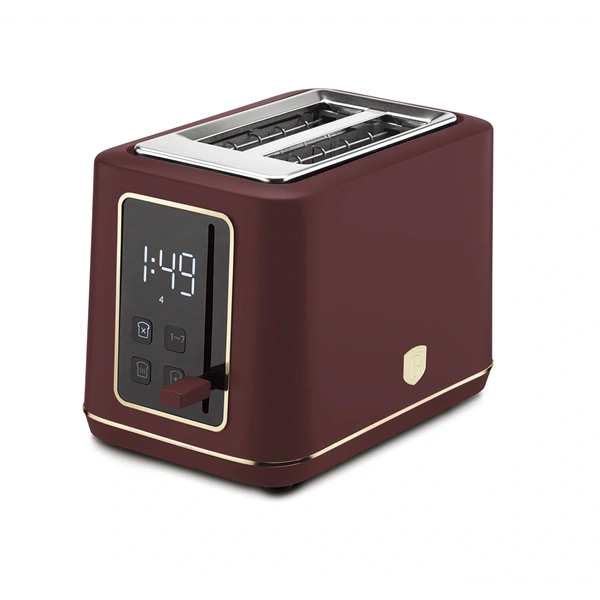 Berlinger Haus BH/9662 matt bordó digitális 2 szeletes kenyérpirító