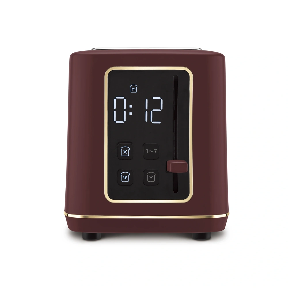 Berlinger Haus BH/9662 matt bordó digitális 2 szeletes kenyérpirító