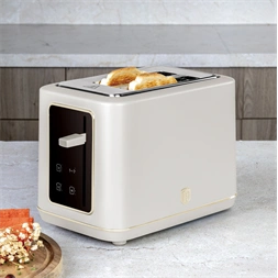 Berlinger Haus BH/9663 matt krém digitális 2 szeletes kenyérpirító