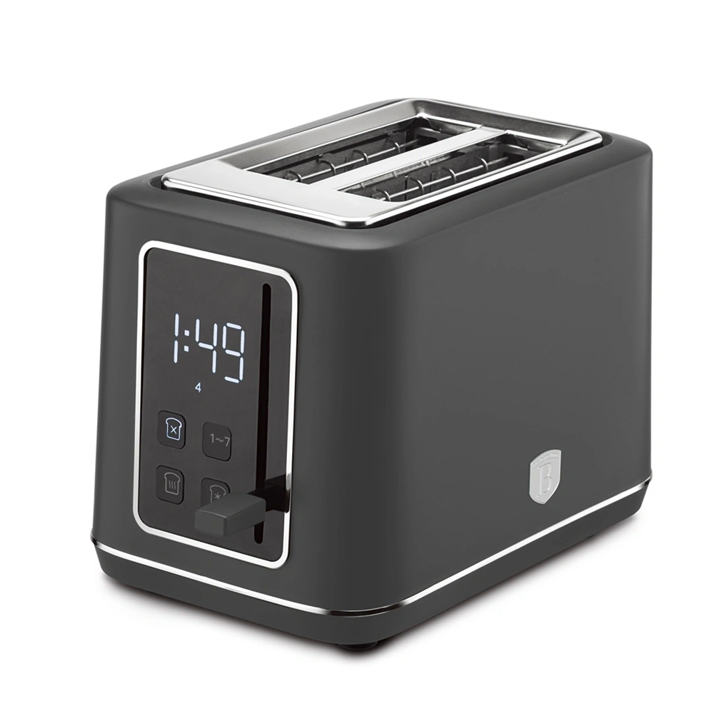 Berlinger Haus BH/9666 matt antracit digitális 2 szeletes kenyérpirító