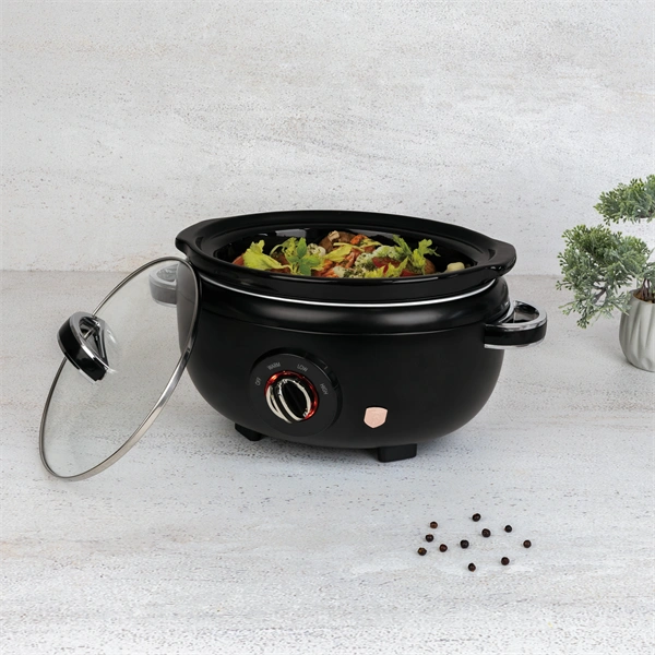 Berlinger Haus BH/9669 fekete- rose gold  3.5L lassú főzőedény