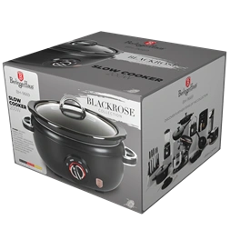 Berlinger Haus BH/9669 fekete- rose gold  3.5L lassú főzőedény