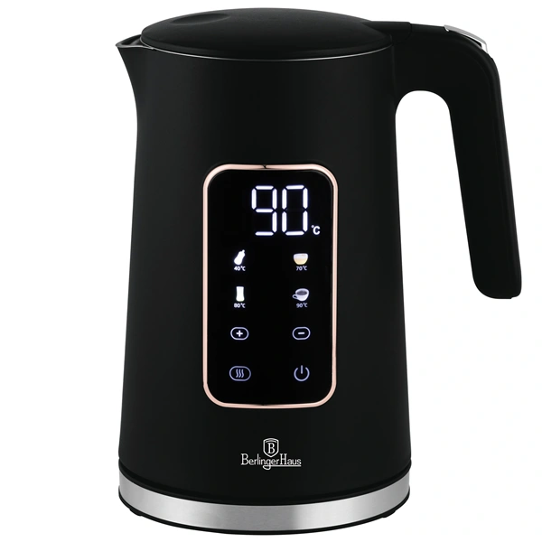 Berlinger Haus BH/9674 1,7L-es rose gold- fekete digitális vízforraló