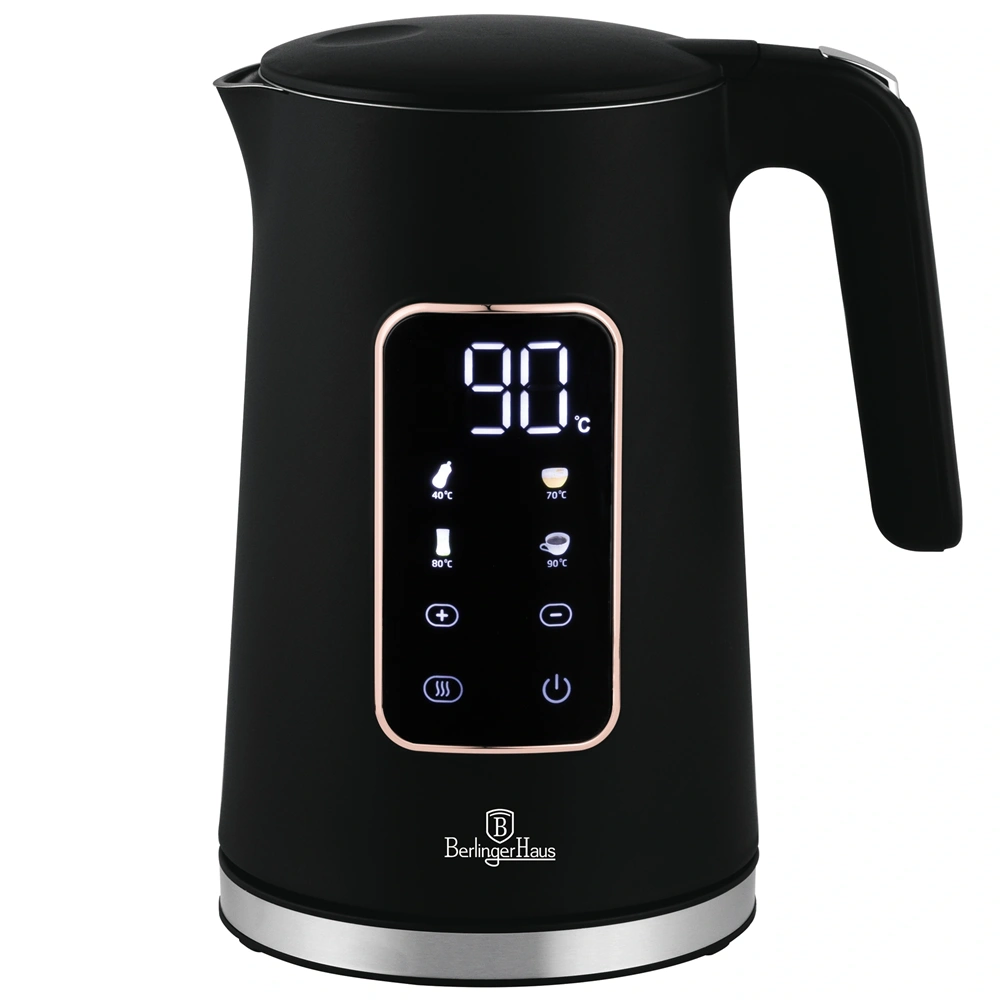 Berlinger Haus BH/9674 1,7L-es rose gold- fekete digitális vízforraló