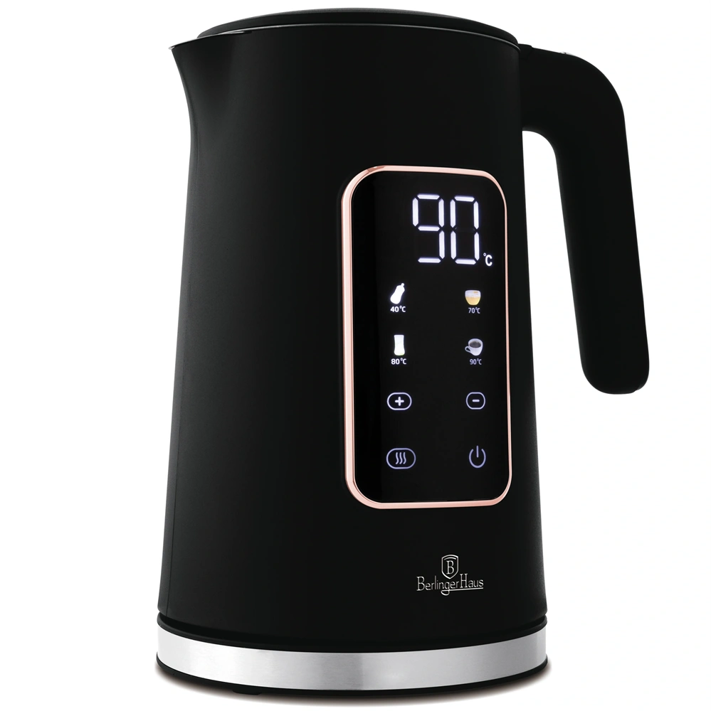 Berlinger Haus BH/9674 1,7L-es rose gold- fekete digitális vízforraló