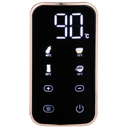 Berlinger Haus BH/9674 1,7L-es rose gold- fekete digitális vízforraló