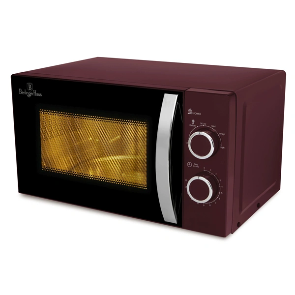 Berlinger Haus BH/9682-KL 700W 20L bordó mechanikus mikrohullámú sütő