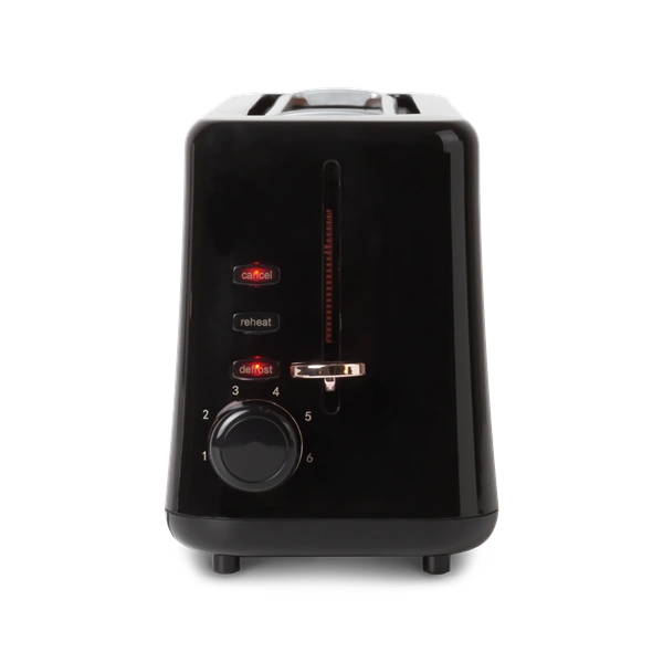 Berlinger Haus BH/9685 hosszú nyílású fekete- rose gold 2 szeletes kenyérpirító