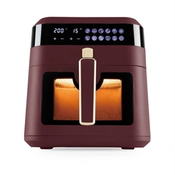 Berlinger Haus BH/9687 matt bordó 6,3 L forrólevegős sütő