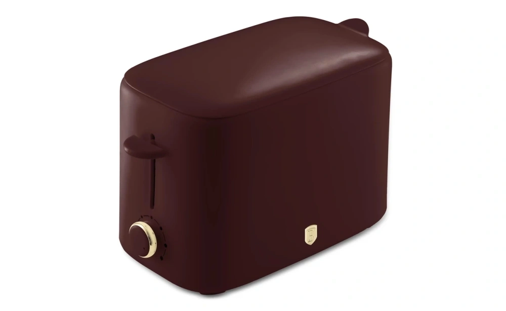 Berlinger Haus BH/9700 Leonardo Collection fedővel, bordó 2 szeletes kenyérpirító