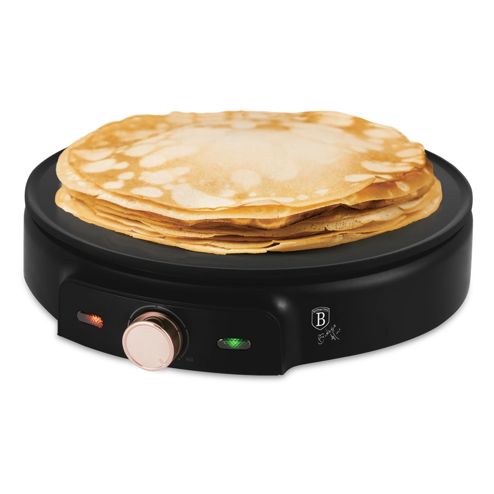 Berlinger Haus BH/9712 fekete- rose gold elektromos palacsintasütő