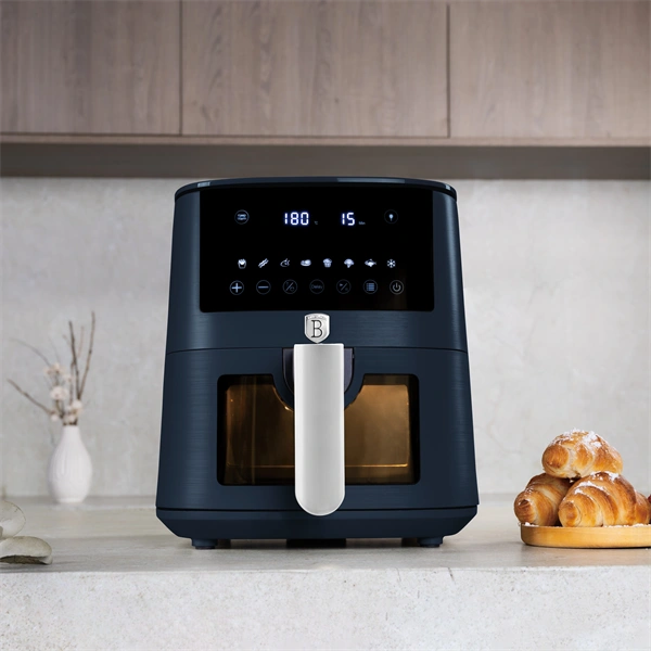 Berlinger Haus BH/9729 matt kék 5L forrólevegős sütő