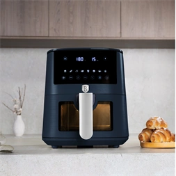 Berlinger Haus BH/9729 matt kék 5L forrólevegős sütő