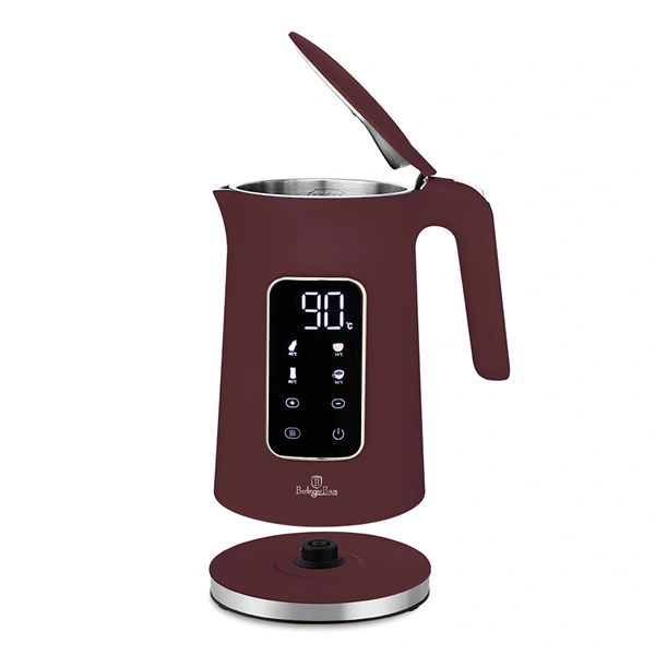 Berlinger Haus BH/9735 1,7L-es matt bordó digitális vízforraló