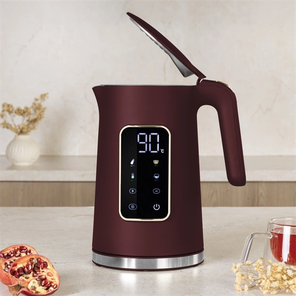 Berlinger Haus BH/9735 1,7L-es matt bordó digitális vízforraló