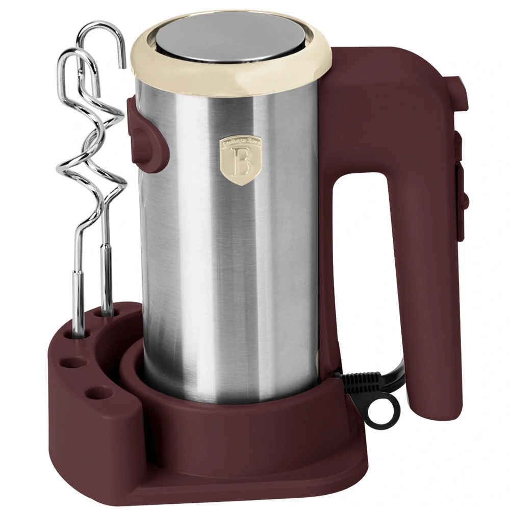 Berlinger Haus BH/9741 bordó állvánnyal kézi mixer