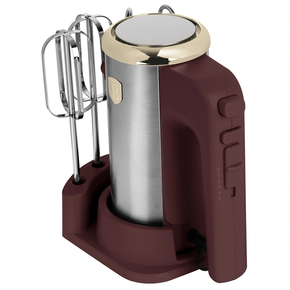 Berlinger Haus BH/9741 bordó állvánnyal kézi mixer