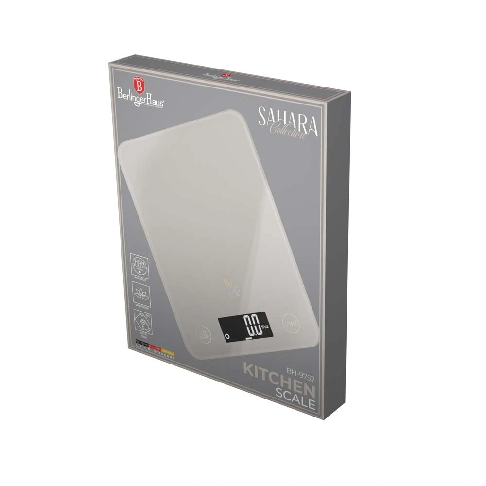 Berlinger Haus BH/9752 5 kg kapacitású krém üveg konyhai mérleg