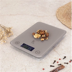 Berlinger Haus BH/9754 5 kg kapacitású taupe üveg konyhai mérleg