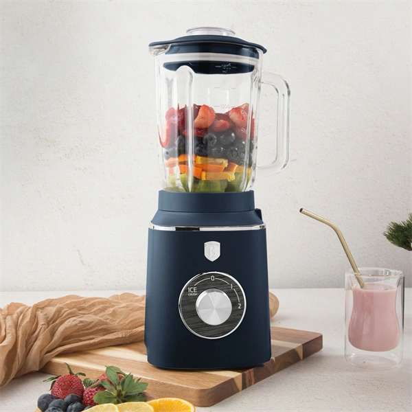 Berlinger Haus BH/9766 1,5 L-es mércés edzett üveg matt kék turmixgép
