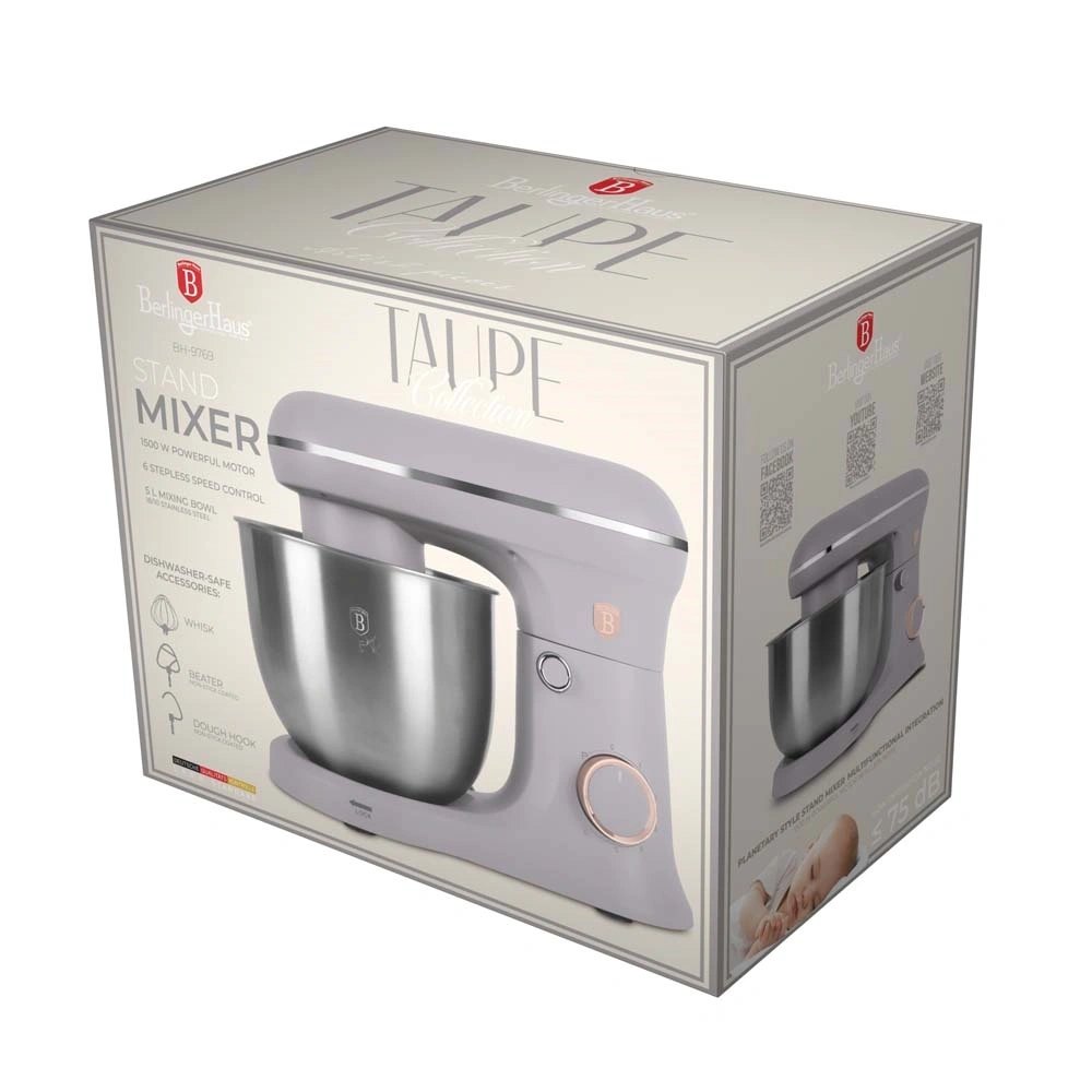 Berlinger Haus BH/9769 matt taupe konyhai robotgép