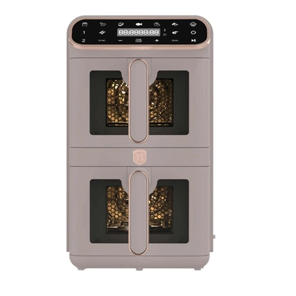 Berlinger Haus BH/9804 matt taupe 2x5,5 L forrólevegős sütő