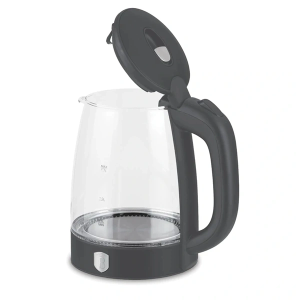 Berlinger Haus BH/9815 üveg 1,7 L-es  matt antracit vízforraló