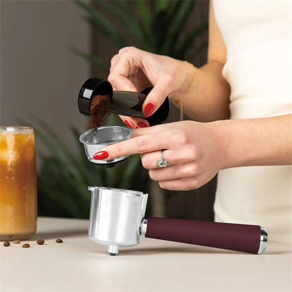 Berlinger Haus BH/9855 3in1 matt bordó espresso kávéfőző