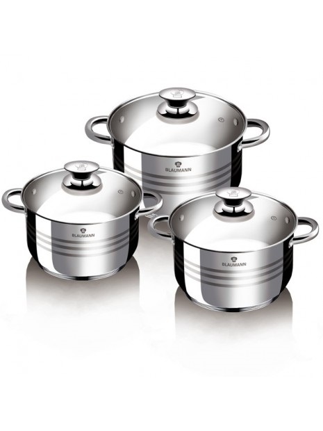 Blaumann BL-3160 Gourmet Line 6 részes edénykészlet