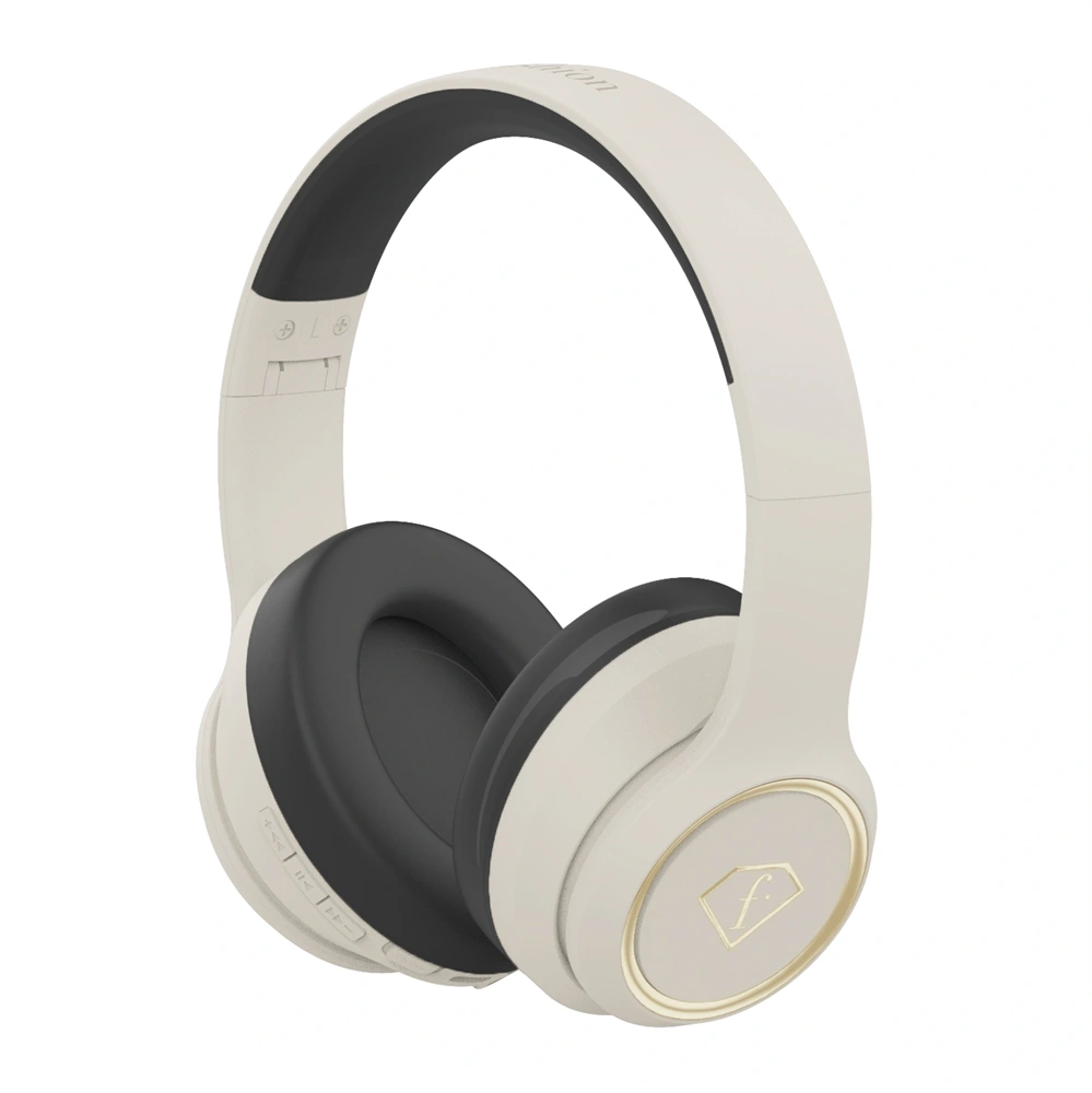 Berlinger Haus FTV-0017 krém- arany aktív zajszűrős fejhallgató