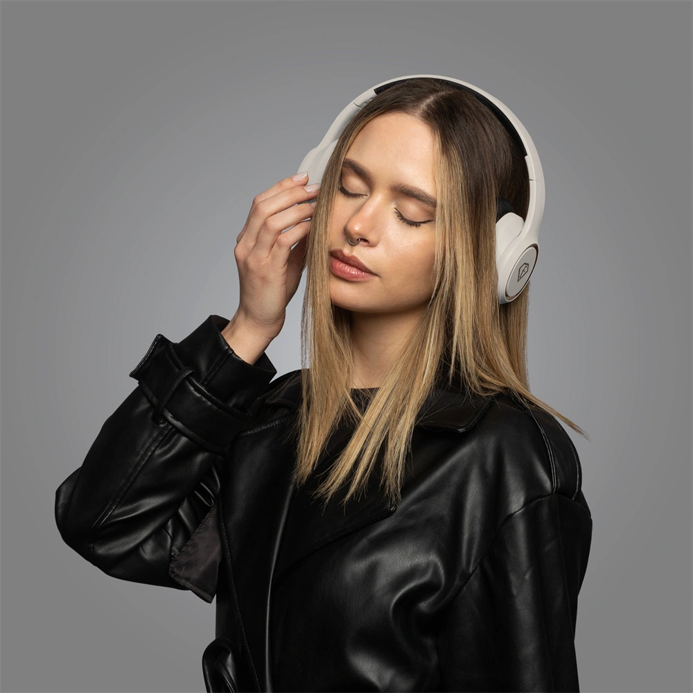 Berlinger Haus FTV-0017 krém- arany aktív zajszűrős fejhallgató