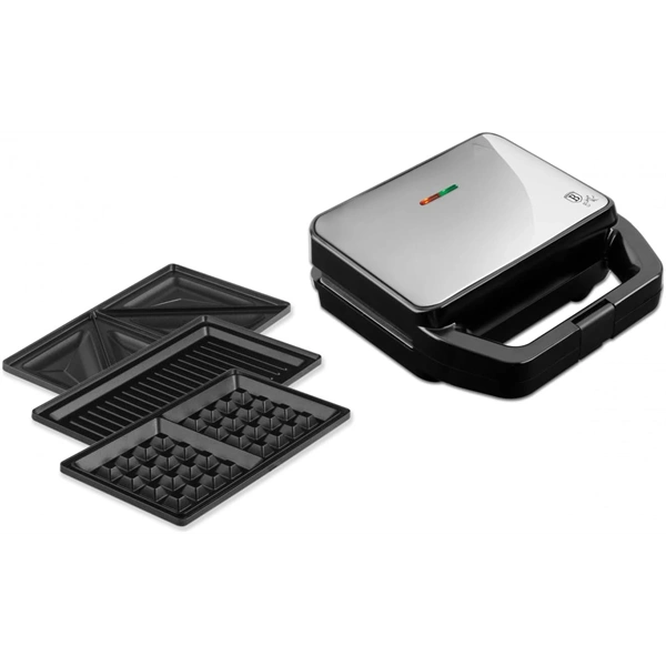 Berlinger Haus LP-KL-152P 3in1 rozsdamentes acél gorfi - grill - szendvicssütő