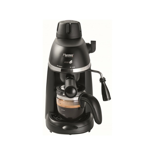 Bestron AES800 fekete espresso kávéfőző
