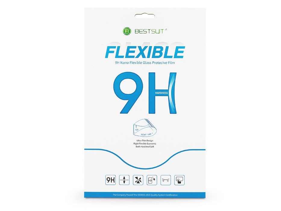 Bestsuit BS238055 Samsung SM-X110/X115 Galaxy Tab A9 8.7 Flexible 9H Nano Glass rugalmas üvegfólia