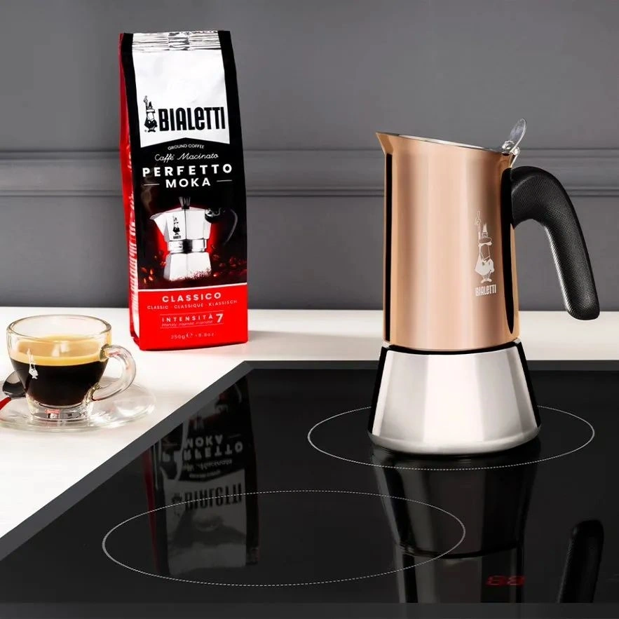 Bialetti 7284 Venus réz 4 személyes kotyogós kávéfőző