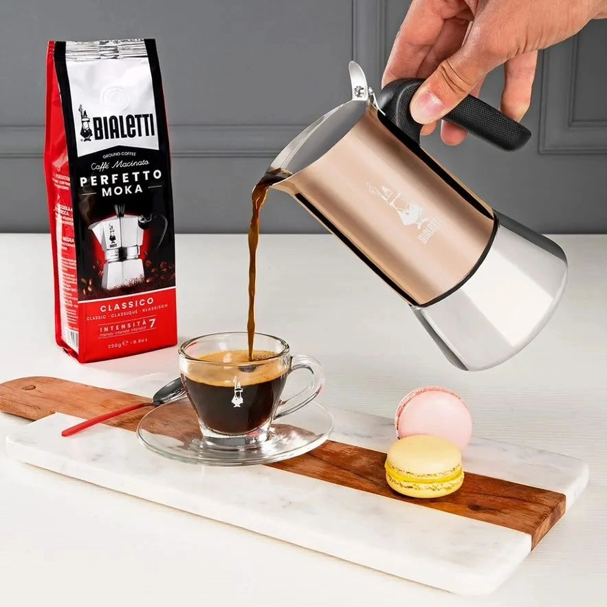 Bialetti 7284 Venus réz 4 személyes kotyogós kávéfőző